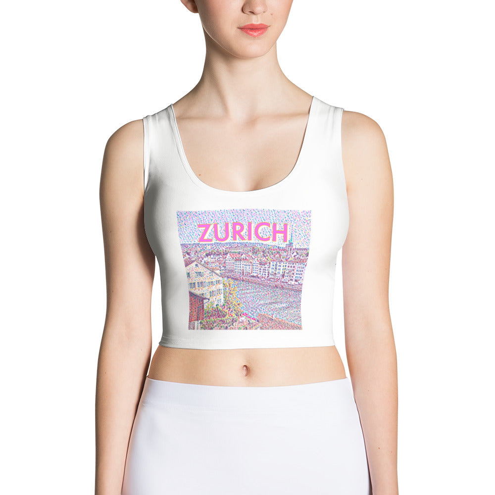 City Crop Top by Dullgirl: Zurich
