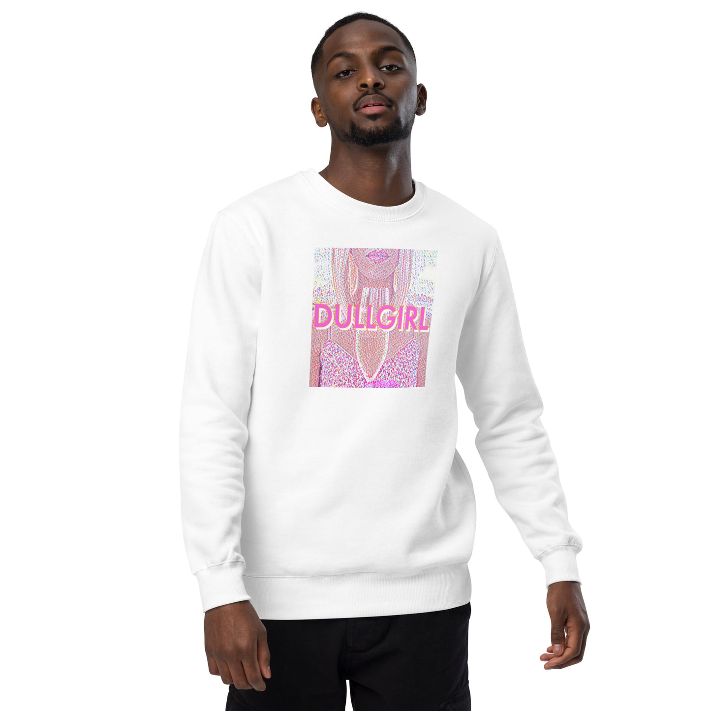 Album Cover Printed Crewneck Sweatshirt by Dullgirl