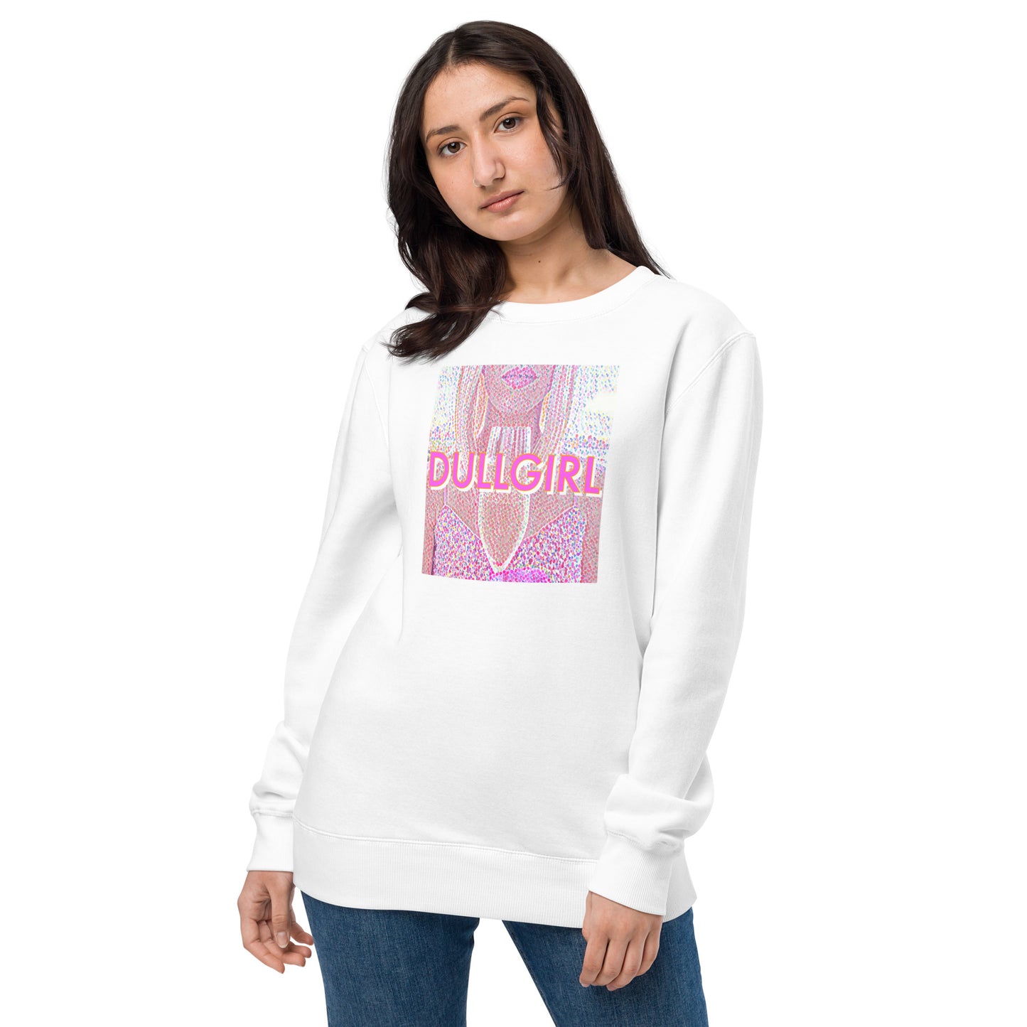 Album Cover Printed Crewneck Sweatshirt by Dullgirl