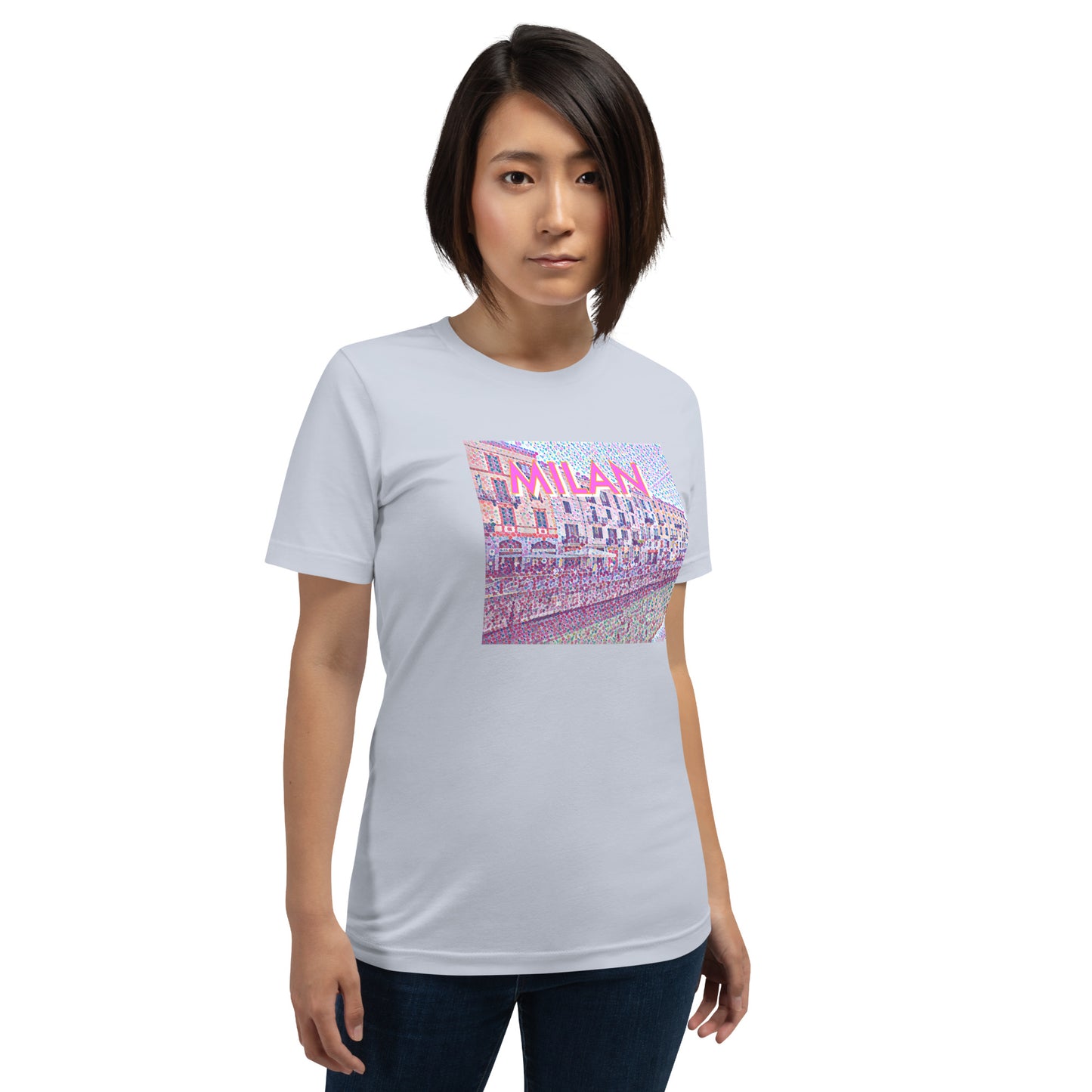 City T-Shirt by Dullgirl: Milan