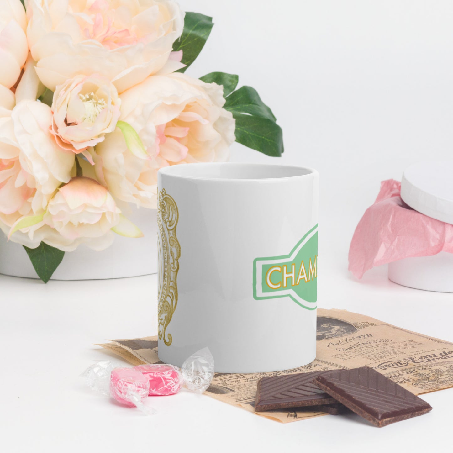 Champagne Mug by Dullgirl