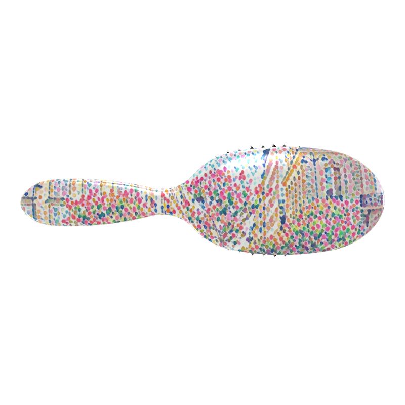 Dullgirl Hairbrush Featuring Paris Artwork