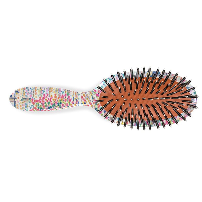 Dullgirl Hairbrush Featuring Paris Artwork