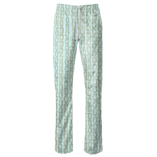 Dullgirl Velvet Lounge Pants Featuring Monogram