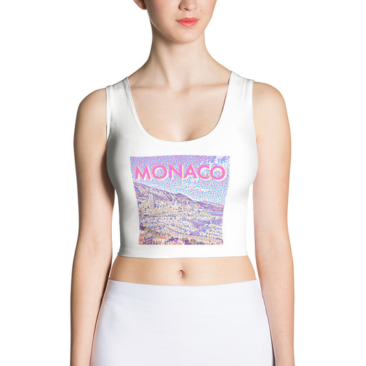 City Crop Top by Dullgirl: Monaco