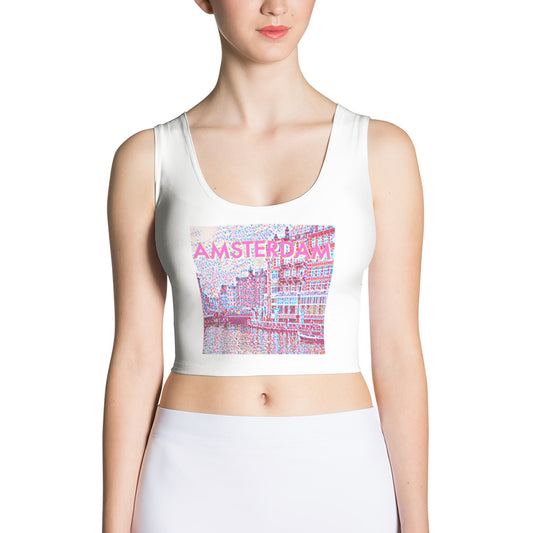 City Crop Top by Dullgirl: Amsterdam