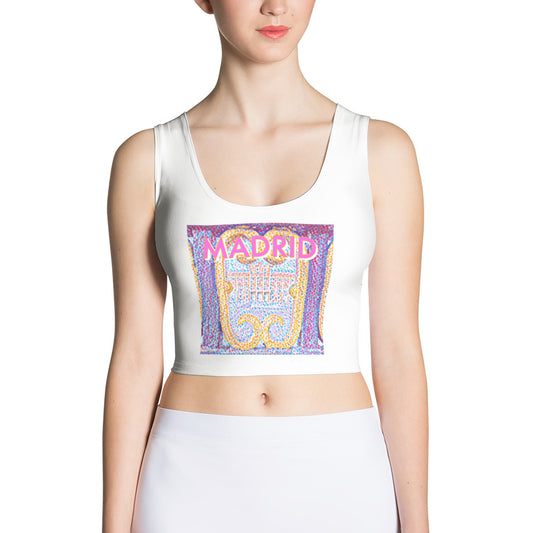 City Crop Top by Dullgirl: Madrid