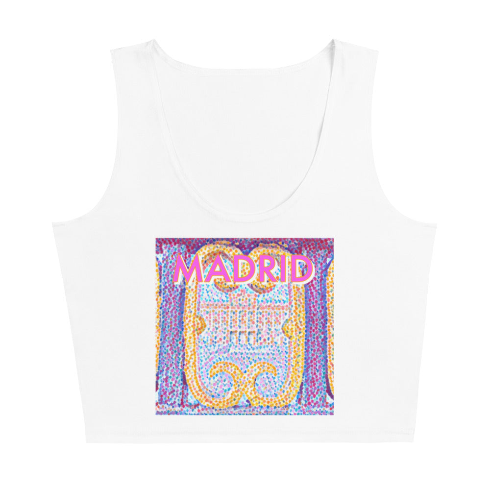 City Crop Top by Dullgirl: Madrid