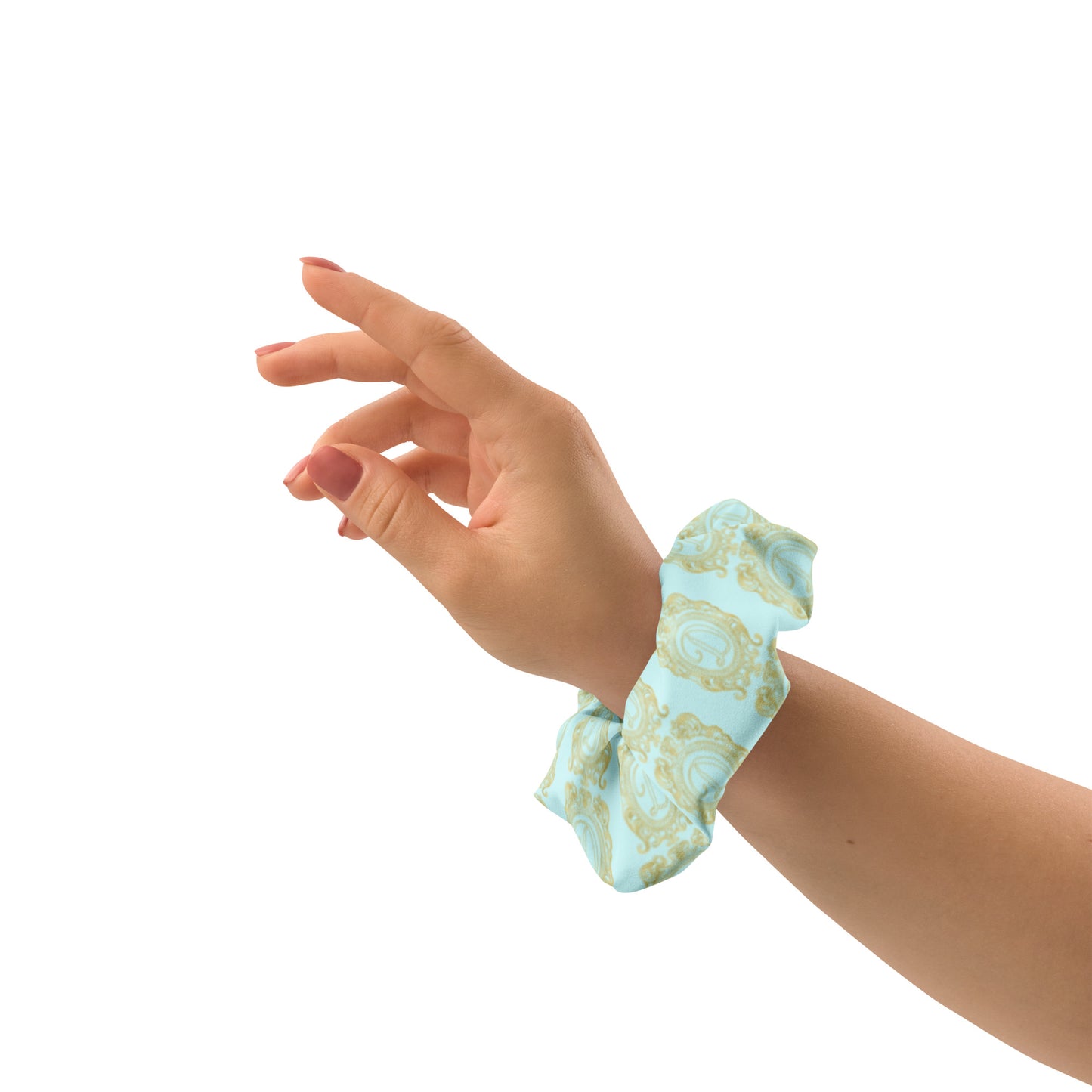 Dullgirl Scrunchie Featuring Monogram