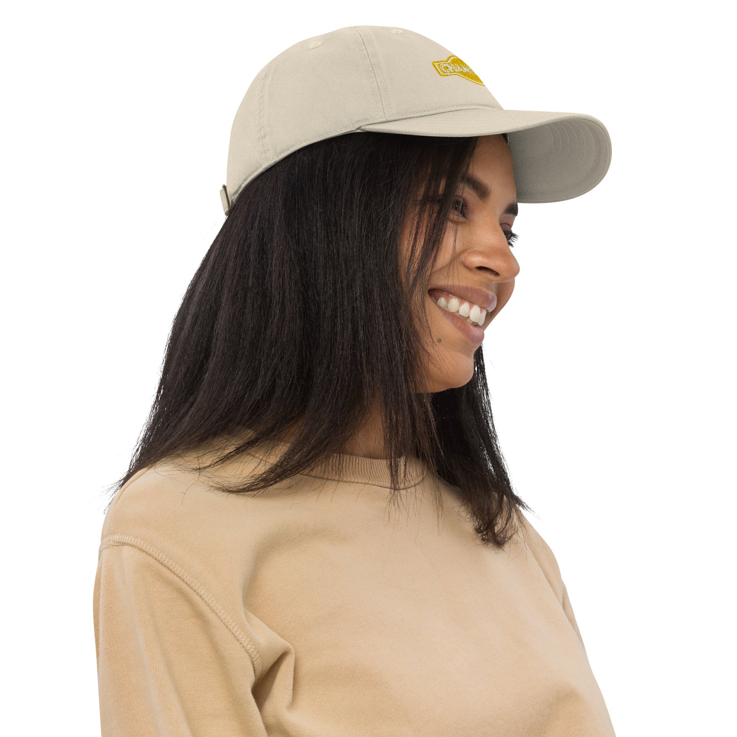 Champagne Baseball Hat by Dullgirl