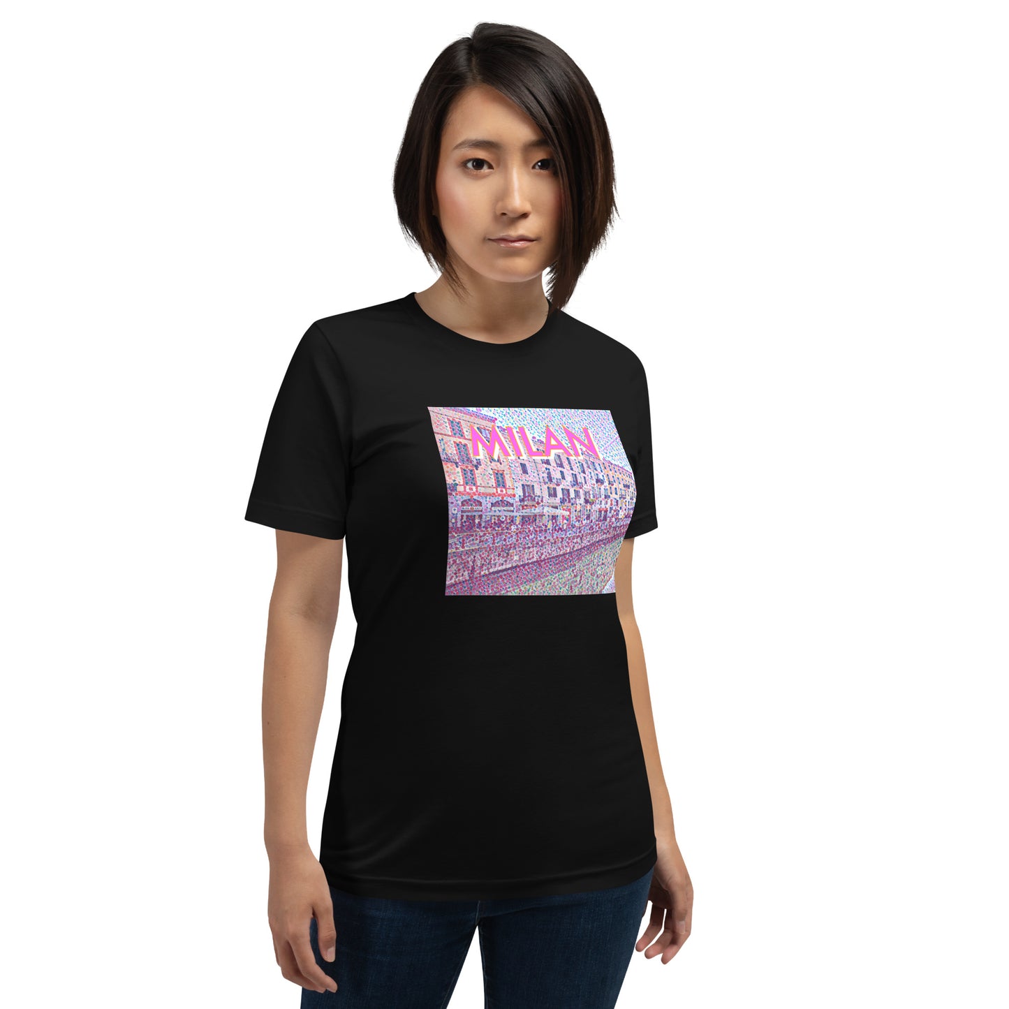 City T-Shirt by Dullgirl: Milan