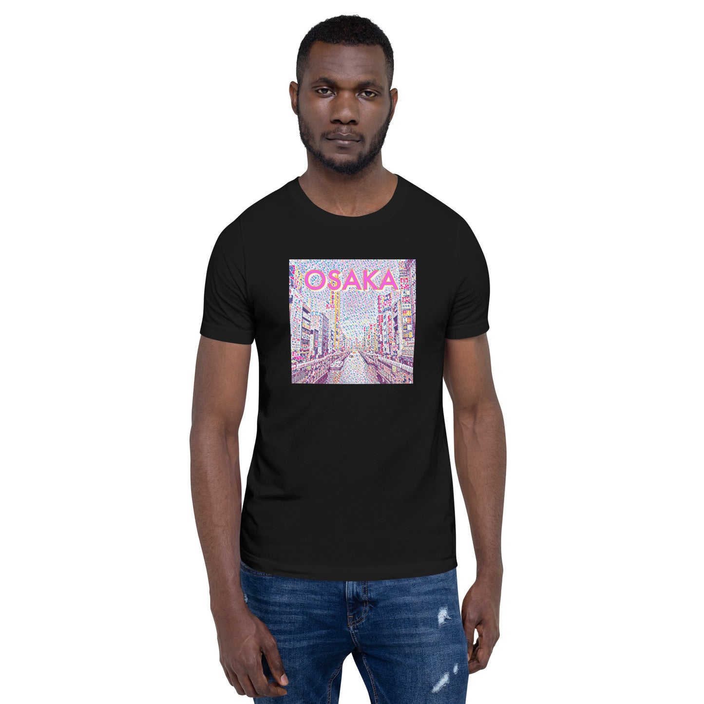 City T-Shirt by Dullgirl: Osaka