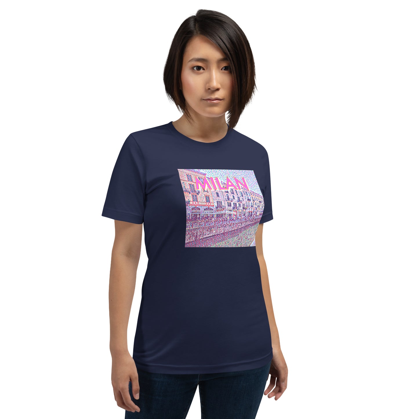City T-Shirt by Dullgirl: Milan