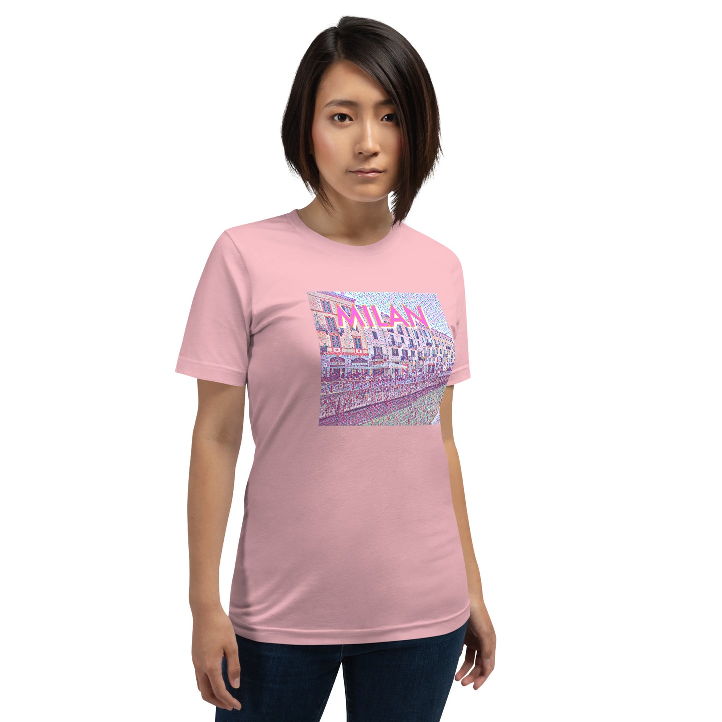 City T-Shirt by Dullgirl: Milan