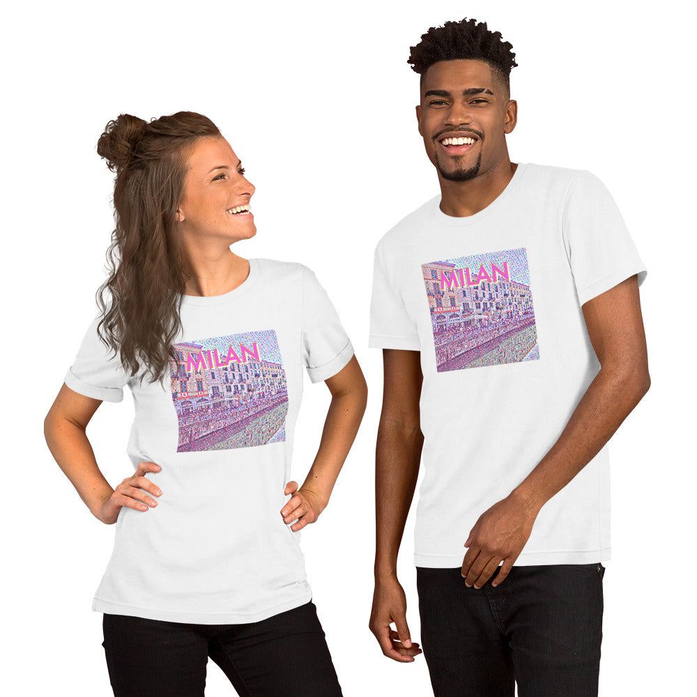 City T-Shirt by Dullgirl: Milan