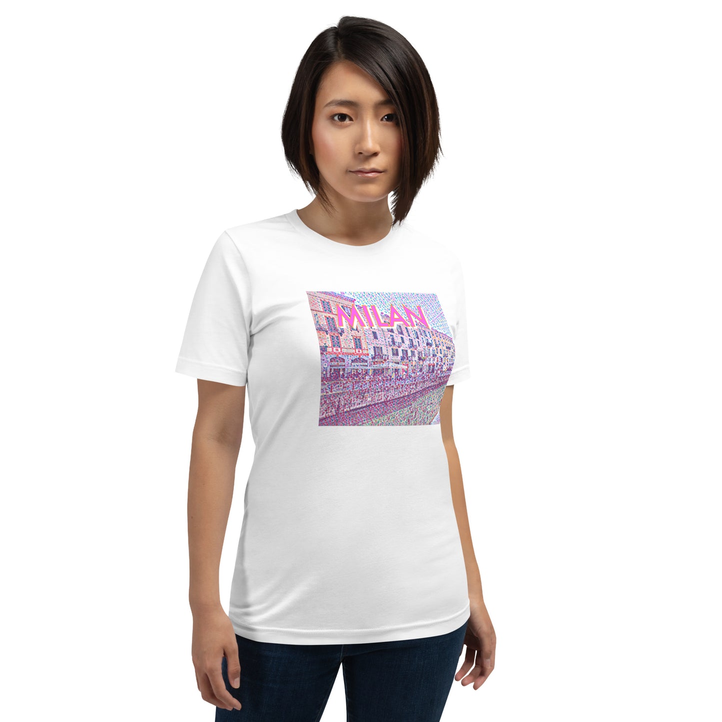 City T-Shirt by Dullgirl: Milan