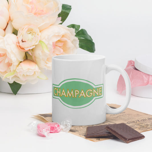 Champagne Mug by Dullgirl